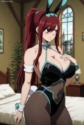 erza scarlet from fairy tail by heeven