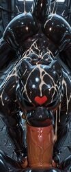 ai_generated bdsm cum dronesuit gay latex tai_lung_(kung_fu_panda)