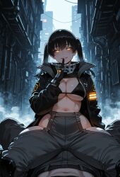 1boy ai_generated attractive attractive_body attractive_female big_ass big_breasts big_butt big_thighs black_hair curvy cute enen_no_shouboutai fat_ass fat_butt female fire_force hot huge_ass huge_breasts huge_butt huge_thighs kotatsu_tamaki male massive_ass massive_breasts massive_butt miyuai seductive sexy sexy_body sexy_female sitting sitting_on_person tamaki_kotatsu thick thick_ass thick_body thick_booty thick_butt thick_legs thick_thighs yellow_eyes