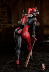 harley quinn from batman (series) by lushframe