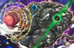 abs b.y balls biceps furry gay hyper hyper_balls hyper_genitalia hyper_penis hyper_testicles male male_focus male_only muscles muscular muscular_arms muscular_ass muscular_back muscular_legs muscular_male muscular_thighs nipples pecs penis testicles veins veiny_penis