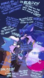 anthro arguing comic fakeryway furry krystal krystal_(star_fox) marcus_mccloud pleasure_castle star_fox yelling