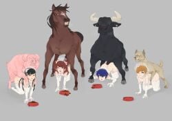 ahe_gao alpha_male amagi_yukiko animal_genitalia animal_penis arm_gloves atlus beefy bestiality black_hair blue_hair bride broken_rape_victim brown_hair bull canine cheating cheating_on_wedding_day coprophagia crawling crying crying_with_eyes_open cucked_by_beast cuckold daddy doggy_style doggy_style_position eating_feces eating_scat eating_shit feces feral forced forced_bestiality forced_marriage heavylinsa helpless horse horse_penis horsecock imminent_creampie imminent_impregnation kujikawa_rise linsa manly married_to_feral netorare ntr penetration persona persona_4 pet_bowl pig rape satonaka_chie scat sex shirogane_naoto shit short_hair tears thighhighs tomboy tough_guy twintails vaginal vaginal_penetration vaginal_sex wedding_dress wedding_lingerie wedding_veil zoophilia