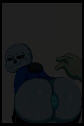2boys 2d_animation alternate_version_at_source animated animated_skeleton anterior_nasal_aperture anus asgore_dreemurr ass ass_focus backsack balls bent_over big_ass big_butt blue_anus blue_clothing blue_hoodie blue_topwear bone bottomwear bottomwear_down bouncing_balls bouncing_butt butt_focus clothed clothing disembodied_hand duo gaybuttslol genitals glistening glistening_balls glistening_body glistening_butt glistening_genitalia glistening_skin grin hoodie humanoid invalid_tag jerseydevil lightsaber_ass looking_back male male_only male_voice_actor masterxxxl mortadela mp4 narrowed_eyes not_furry pants pants_down partially_clothed presenting presenting_anus presenting_hindquarters rear_view sans shaking_butt short_playtime simple_background skeleton smile sound sound_edit tagme teasing teeth text topwear twerking undead undertale undertale_(series) video video_games voice_acted what white_background y_anus
