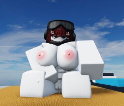 1girls 3d be fuedasy gone low-quality military military_hat open_legs roblox roblox_avatar robloxian solo_female tagme thick tired tired_eyes