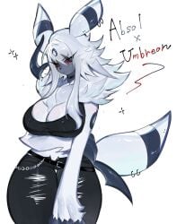 1girls 2020s 2024 2024s 2d 2d_(artwork) absol anthro anthro_female anthro_focus anthro_only anthrofied background belt belt_buckle belt_collar big_breasts big_hips breasts chains clothed_female clothes clothing color colored curvy curvy_body curvy_female curvy_figure curvy_hips curvy_thighs ear ear_piercing ear_ring earrings ears_up eyelashes eyes_half_open eyes_open fanart female female_anthro female_focus female_only first_person_perspective first_person_view fluffy fluffy_chest fluffy_hair fur furry furry_breasts furry_ears furry_female furry_only fused fusion fusion_character game_freak generation_2_pokemon generation_3_pokemon girl goth goth_girl half-closed_eyes hips hourglass_figure humanoid hybrid_pokemon jeans looking_at_viewer mammal mammal_humanoid multicolored_body multicolored_fur name_drop neck neckwear nintendo no_dialogue no_humans non-human pierced_ears pierced_tail piercing piercings pokémon_(species) pokemon pokemon_(species) pokemon_fusion pokemon_gsc pokemon_rse pov pov_eye_contact red_eyes revealing_clothes revealing_clothing revealing_outfit ripped_pants shiny shiny_breasts shiny_clothes simple_background skin slim slim_girl snout solo solo_focus text thick_thighs thigh_gap thighs tight_clothes tight_clothing tight_fit tight_pants togetoge two_tone_body two_tone_fur umbreon video_game video_game_character video_game_franchise video_games white_background white_body white_fur wide_hips wide_thighs