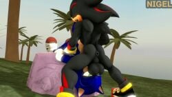 3d anus ass balls butt cock_gobble cock_suck commission cum_in_mouth deepthroat gay grin ironhawk island outdoor_sex penis sfm shadow_the_hedgehog sonadow sonic_(series) sonic_boom sonic_the_hedgehog sonic_the_hedgehog_(series)