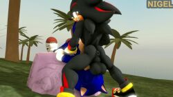 3d anus balls cock_gobble cock_suck commission deepthroat gay grin ironhawk island outdoor_sex penis sfm shadow_the_hedgehog sonic_(series) sonic_boom sonic_the_hedgehog sonic_the_hedgehog_(series)