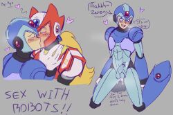 2boys anal antitelevisa2008 capcom colored cum_dripping_from_penis cum_inside gay kissing mega_man mega_man_x missionary_position riding_penis x_(mega_man) yaoi zero_(mega_man)