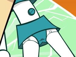 crater_critter interspecies jenny_wakeman monster my_life_as_a_teenage_robot panties rape robot robot_girl rock_monster zone