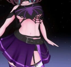 3d 3d_animation animated artist_request breasts emikukis hips hispanic_virtual_youtuber moving_hips purple_clothing tagme tummy video virtual_youtuber vtuber