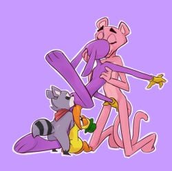 anal anthro biped felid fondling french_kissing glitch_productions group indigo_park ittybittykittytittys jax_(the_amazing_digital_circus) kissing lagomorph leporid male male_only mammal oral oral_penetration pantherine pato pato_(pocoyo) penetration pink_body pink_panther pocoyo procyonid purple_body rabbit raccoon rambley_(indigo_park) rimming sex the_amazing_digital_circus