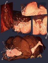 1futa 1girls anus balls balls_deep big_dom_small_sub big_penis blonde_female blonde_hair breasts bulge cum cum_in_pussy dark-skinned_futanari dark_skin dawn_(enemystand) dickgirl dreadlocks duo erection feet female futa_on_female futadom futanari huge_ass huge_balls huge_cock human kiwi_pug larger_futanari legs_up light-skinned_female light_skin long_hair mating_press muscular_arms muscular_back muscular_futanari muscular_thighs nude nude_female nude_futanari on_back penis red_hair sex simple_background size_difference stomach_bulge sweat thick_thighs vaginal_penetration veiny_penis x-ray