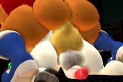 1boy 1futa 3d anal anal_sex animated anthro blackchaos64 femboy furry futa_on_male futanari lok_(character) male mp4 no_sound sally_acorn sonic_(series) sonic_the_hedgehog_(archie) tagme video