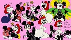 2d 2d_(artwork) 2d_artwork angry annoyed anthro anthro_only ass balls breasts cum disney double_assjob double_buttjob double_paizuri erica_(mickey_mouse_shorts) female fingering fingering_partner grabbing grabbing_balls hair jones_boi jonesbo50034805 mickey_mouse mickey_mouse_shorts minnie_mouse mouse mouse_boy mouse_ears mouse_girl mouse_tail nude paizuri pleasure pleasure_face pleasured pleasured_face public_domain pushing red_face sex squeezing squeezing_balls squeezing_testicles tagme