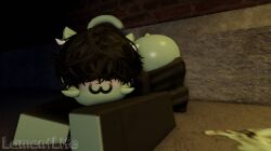 1boy 1male 3d artist_name big_ass boy catboy huge_ass lamentlife male massive_ass massive_butt only_male roblox robloxian tagme watermark zombie zombie_boy