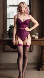 ai_generated emma_myers enid_sinclair lingerie the_addams_family