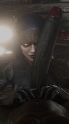 3d 4k avengers:_infinity_war blue_hair cock_worship dark-skinned_male dark_skin enormous_penis glowing_eyes gray_body hi_res high_resolution horns huge_cock humanoid imminent_fellatio james_rhodes marvel marvel_cinematic_universe marvel_comics massive_penis monster_girl proxima_midnight red_lj straight war_machine