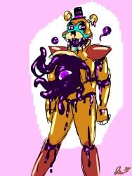 artist_name artist_signature corruption dora_angel five_nights_at_freddy's:_security_breach glamrock_freddy_(fnaf) goo goo_creature hypnosis kuromaru_(mugen) latex merging mind_control