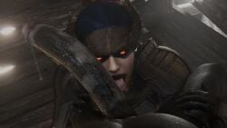 3d 4k avengers:_infinity_war big_penis blue_hair cock cum cum_dripping_from_penis cum_in_tongue dark-skinned_male dark_skin dick enormous_butt glowing_eyes gray_body hi_res high_resolution horns huge_cock james_rhodes licking_penis marvel marvel_cinematic_universe marvel_comics massive_penis monster_girl penis proxima_midnight red_lj red_ljrnrnwar_machine