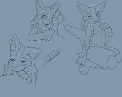 1boy 1girls 5:4 absurd_res anthro breast_grab breasts deepthroat fellatio female furry hi_res human interspecies lucario male male_pov monochrome nintendo nude oral paws pokemon pokemon_(species) pokemon_dppt pokephilia pov sketch_page someindecentfellow straight text thick_thighs video_games