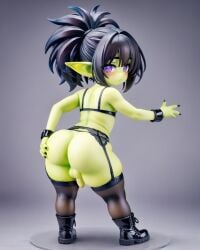 ai_generated femboy gay goblin huge_ass lingerie sissy thighhighs trap vinyl_statue