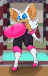 2d anthro big_breasts breasts clothed clothing female female_only gigantic_breasts huge_breasts looking_at_viewer mobian mobian_(species) mobian_bat rouge_the_bat rougethedaisy sega shortstack solo sonic_(series) sonic_adventure_2 sonic_the_hedgehog_(series) thick_thighs