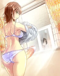 1futa 1girls ass backsack ball_bulge balls balls_in_panties balls_under_clothes bra breasts butt_crack cheating cheating_wife cover cucked_by_futa cuckold doujinshi erection erection_in_panties erection_under_clothes female futa_sans_pussy futa_with_female futadom futanari huge_cock hyper hyper_penis imminent_sex ineffective_clothing ineffective_panties intersex kusakabe_saki_(muchin) large_ass large_breasts long_penis manga mostly_nude muchin netorare nightingale_(extinct_canis) ntr panties panty_bulge peeping_tom penis penis_bulge penis_under_clothes seductive_smile solo_futa staring_at_penis tenting undressing