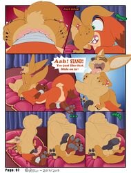 anal anal_vore anus ass balls big_butt bulge comic disney finnick looking_pleasured male male_only male_pred male_prey nick_wilde perineum roco size_difference sound_effects vore yaoi zootopia