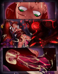 ariela_stone big_dom_small_sub blood breasts claws comic cum cum_in_pussy cum_in_uterus cum_inside demon female green_eyes hell horns huge_cock internal_cumshot interspecies monster monster_rape optionaltypo original penis rape red_hair size_difference torn_clothes vaginal_penetration x-ray