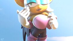 1girls 2024 3d 3d_model animated bodysuit bouncing_breasts breasts female female_only jiggling_breasts low_framerate mobian mobian_(species) mobian_bat neckline no_sound overheated rouge_the_bat sega solo sonic_(series) sonic_adventure_2 sonic_team sonic_the_hedgehog_(series) tagme uwotinfokm8 video