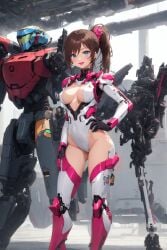 ai_generated female highres mecha non-web_source pilot robot