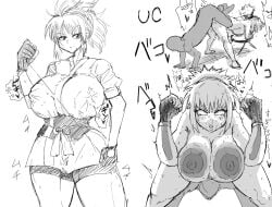 1boy 1girls 2koma abuse after_oral ahe_gao angry angry_face areolae ass_to_ass before_and_after big_breasts big_nipples breast_press breasts breasts_bigger_than_head crying_while_penetrated crying_with_eyes_open dark-skinned_male dark_skin disgusted_look doggy_style eyes_rolling_back female female_focus from_behind from_behind_position fucked_silly gloves hi_res highres huge_breasts humiliation hunter_x_hunter implied_oral instant_loss instant_loss_2koma interracial interracial_sex japanese_clothes japanese_language japanese_text large_breasts light-skinned_female looking_at_viewer looking_pleasured machi_komacine maledom monochrome muscular_female muscular_legs nipple_bulge nipples nipples_visible_through_clothing onomatopoeia orgasm orgasm_face penetration penetration_from_behind pleasure_face ponytail pounding pounding_ass pprk pubic_hair pubic_hair_in_mouth quads rape raped rough_sex sex sex_from_behind size_difference standing straight stray_pubic_hair submissive submissive_female tagme text thick_ass thick_legs thick_thighs thighhighs thighs tight_clothing tomboy translation_request trembling unusual_position