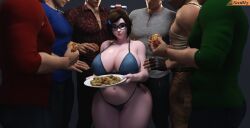1girls 3d 6boys big_breasts big_butt blizzard_entertainment bottom_heavy breasts busty chinese chinese_female chubby curvaceous curves curvy curvy_figure digital_media_(artwork) eyewear female female_focus game_character glasses hips hourglass_figure huge_breasts human large_breasts legs light-skinned_female light_skin male mature mature_female mei-ling_zhou mei_(overwatch) mei_ling_zhou overwatch overwatch_2 smitty34 thick thick_legs thick_thighs thighs top_heavy video_game video_game_character voluptuous waist wide_hips