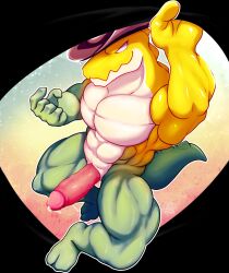 1boy 1male 2024 abs anthro anthro_focus anthro_only anthro_solo athletic athletic_anthro athletic_male completely_nude completely_nude_male crocodile crocodilian crocodylid digital_drawing_(artwork) digital_media_(artwork) foreskin foreskin_folds glans glitch_productions gummigoo_(the_amazing_digital_circus) gummy_(food) gummy_creature hat headgear headwear living_candy living_food male male_anthro male_focus male_only nipples nude nude_male pecs pectorals penile penis penis_out reptile reptile_humanoid retracted_foreskin smile smiley_face smiling solo solo_anthro solo_focus solo_in_panel solo_male tail the_amazing_digital_circus