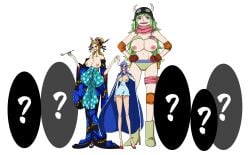 black_maria female female_only guataiguatai kunyun nude_edit nude_filter numbers_(one_piece) one_piece ulti_(one_piece) xshuai