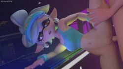 1boy 1girls 3d 3d_(artwork) belly belly_button big_breasts big_penis blender blender_eevee blue_clothing female female/male female_focus female_penetrated inkling male marie_(splatoon) marie_(wo262) nude_male octoling octoling_boy partially_clothed penetration penis penis_in_pussy pounding pussy sex sex_from_behind short_hair splatoon splatoon_(series) straight straight_sex tagme unseen_male_face vaginal_insertion vaginal_penetration vaginal_sex video_games watermark winternsfw