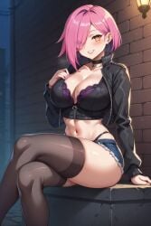 ai_generated ass big_breasts breasts female female_only happy indie_virtual_youtuber long_hair neneefthy nude nude_female pink_hair shorts solo solo_female thick_ass thick_thighs thighhighs thighs tupadrev4 twitch twitch.tv twitter virtual_youtuber vtuber youtube youtube_hispanic youtuber youtubers