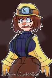 ana_spelunky huge_breasts spelunky spelunky_2 tagme talveznon tight_clothing