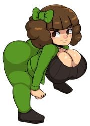 bent_over hanging_breasts huge_ass huge_breasts iggy-bomb liz_mutton spelunky spelunky_2 tagme