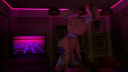 <3_eyes 16:9 3d animatronic anthro bed bra clothed clothing duo female five_nights_at_freddy's glowing glowing_eyes heart hi_res hot_dogging lagomorph leggings legwear leporid lylia_faith machine male mammal on_bed on_top partially_clothed rabbit reverse_cowgirl_position robot rubbing rule_63 sex source_filmmaker spring_bonnie spring_bonnie_(fnaf) straight sweater topwear underwear video_games virgin_killer_sweater