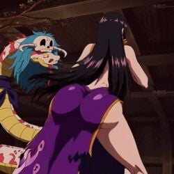 1girls ai_generated animated ass ass_shake big_ass big_booty big_butt black_hair boa_hancock booty_shake bubble_butt dat_ass fat_ass female female_only huge_ass komiko long_hair milf one_piece sexy sexy_ass sexy_female shaking_ass shaking_butt thick_ass thick_booty thick_butt twerk twerking