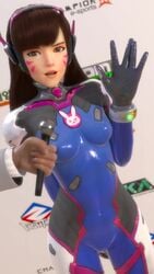 3d 9:16 animated body_writing bodysuit breasts d.va exhibitionism female lvl3toaster nipple_bulge no_sound nude overwatch pussy recording shaved_pussy shorter_than_30_seconds vertical_video video