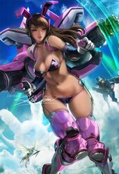 d.va from blizzard entertainment by sakimichan