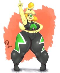 isabelle (animal crossing) from animal crossing by redmoon83