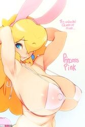 princess peach from mario (series) by doxy