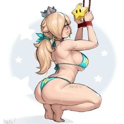 princess rosalina from mario (series) by anibiie