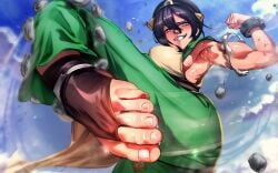 toph bei fong from avatar the last airbender by esmile