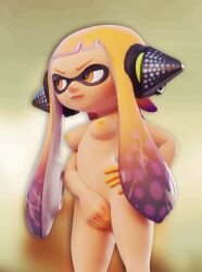 agent 3 (splatoon) from nintendo by tsukirenders