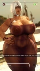 final_fantasy final_fantasy_xiv garlean gpose(ffxiv) gpose_(ffxiv) huge_ass huge_breasts hyur kallitheshort midlander solaris_caelum tagme white_hair